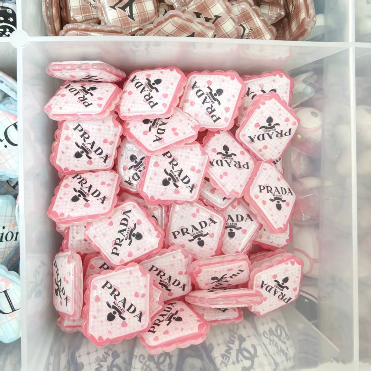 Luxury Acrylic Bead Charms for DIY Jewelry & Bead Pens