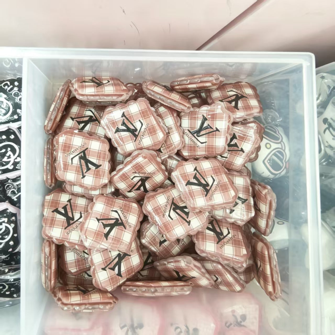 Luxury Acrylic Bead Charms for DIY Jewelry & Bead Pens