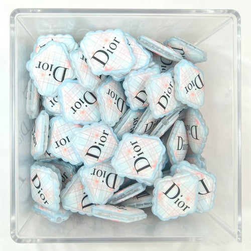 Luxury Acrylic Bead Charms for DIY Jewelry & Bead Pens