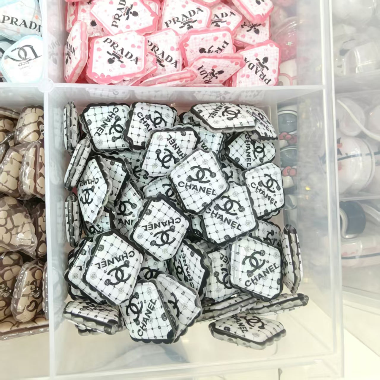 Luxury Acrylic Bead Charms for DIY Jewelry & Bead Pens